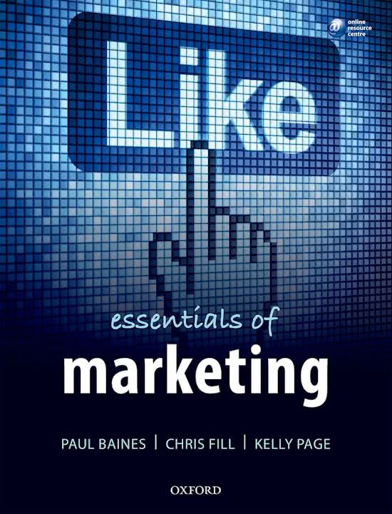 Essentials of marketing