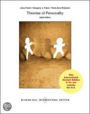 Samenvatting boek Theories of Personality (Persoonlijkheidspsychologie 1)