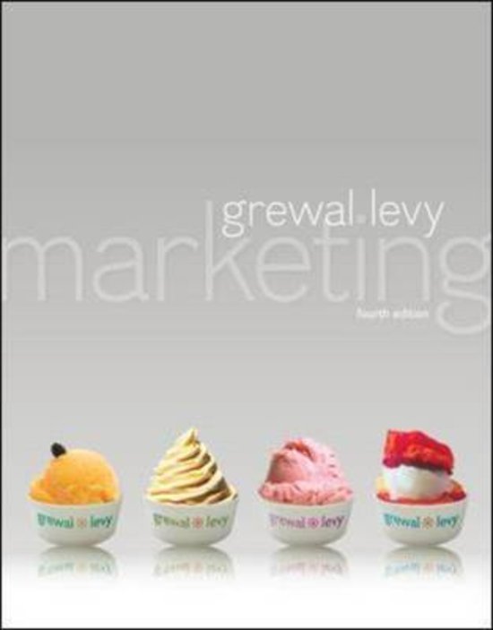 Summary Marketing 4th edition by Grewal & Levy