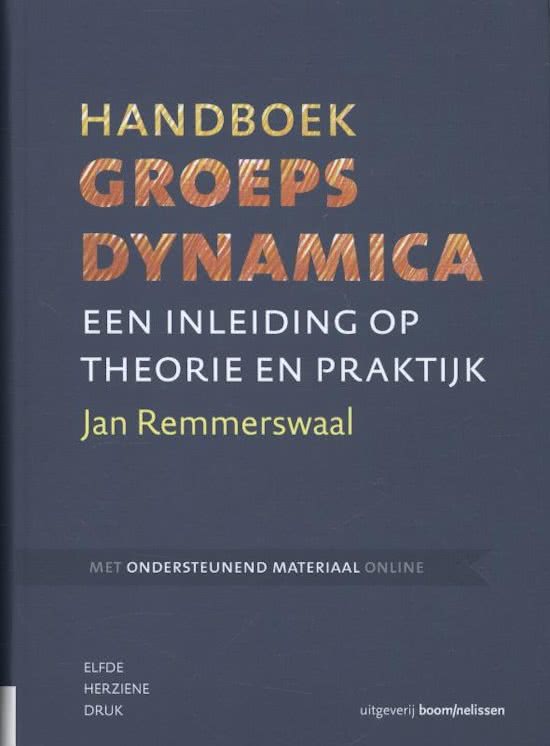 Samenvatting Handboek groepsdynamica