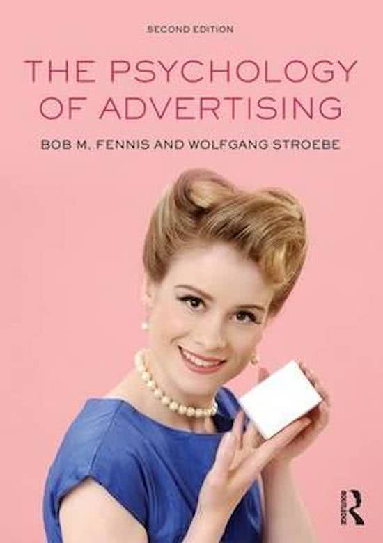 The Psychology of Advertising (Fennis & Stroebe) Chapter 2