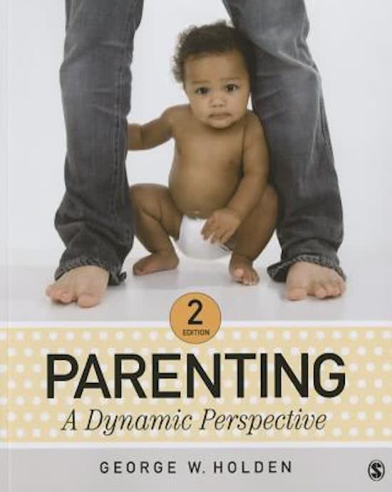 "Parenting: A Dynamic Perspective," GW Holden (summary)