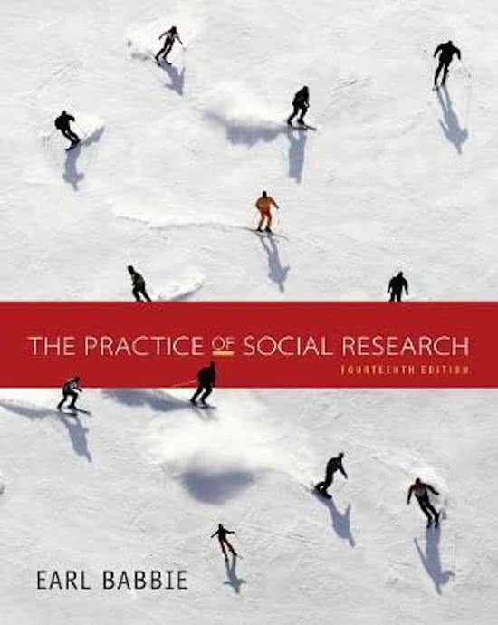 Designing Social Research summary Babbie 12th edition