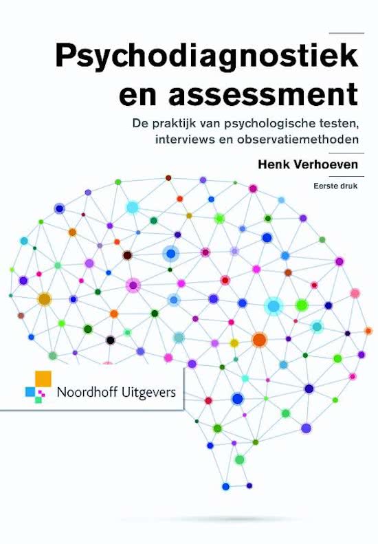 Samenvatting Psychodiagnostiek en assessment