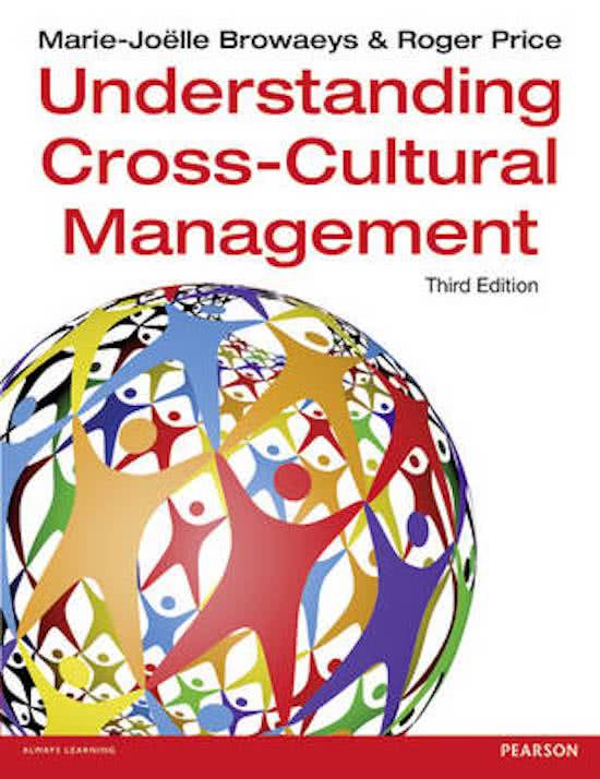 Understanding Cross-Cultural Management 3rd edn