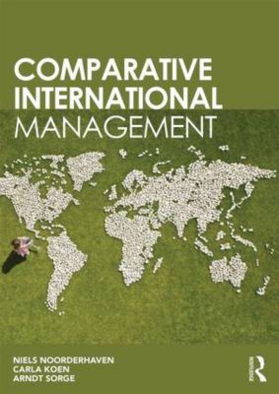 Comparative & Cross Cultural Management Summary