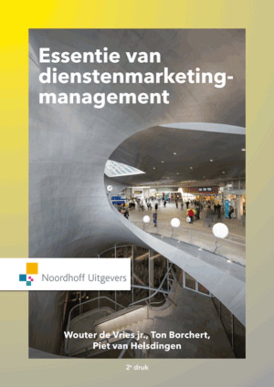 Samenvatting Dienstenmarketingmanagement