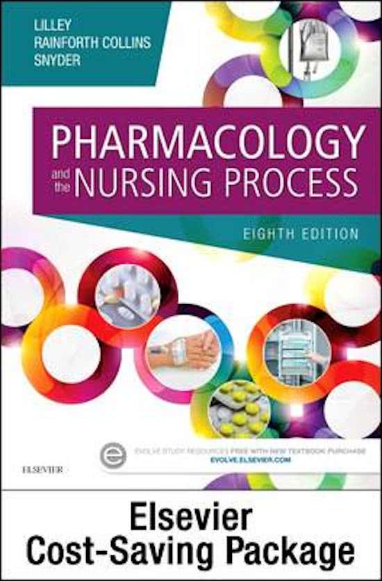 THE NURSING PROCESS AND DRUG THERAPY AND PHARMACOLOGY TEST BANK  9th Edition  Linda Lane Lilley, Shelly Rain forth Collins, Julie S. Snyder