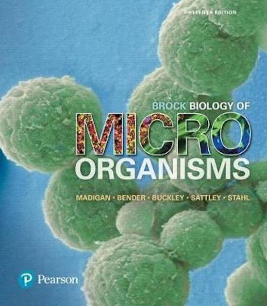 Test Bank For Brock Biology of Microorganisms 16th Edition By Michael T. Madigan Latest Update With All Chapter Questions and Correct Answers 100% Complete Solution