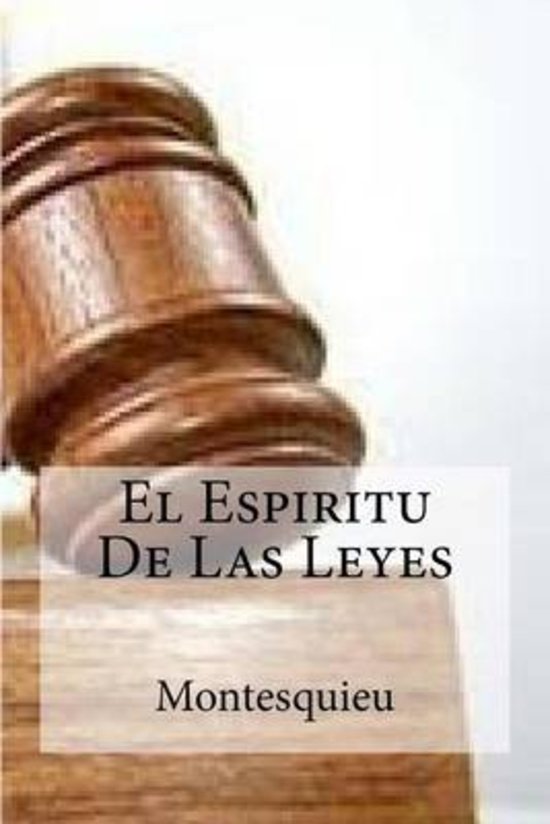 El espíritu de las leyes, Montesquieu